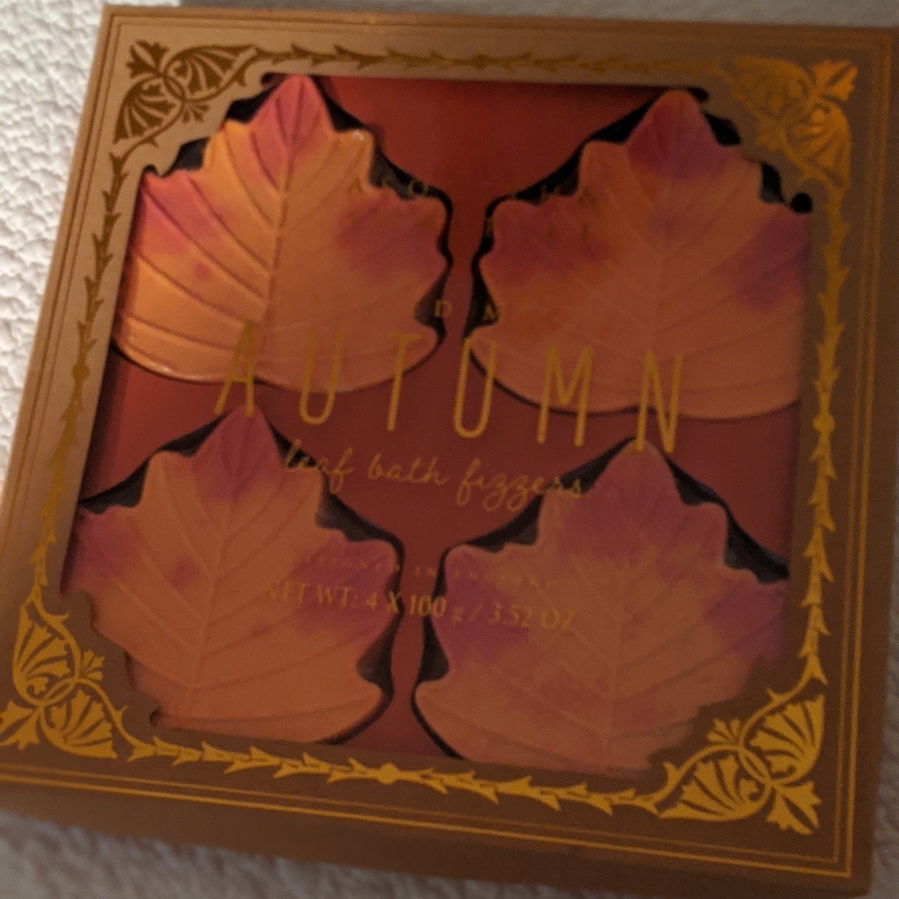 Bath Fizzers Autumn Spiced Maple Scent